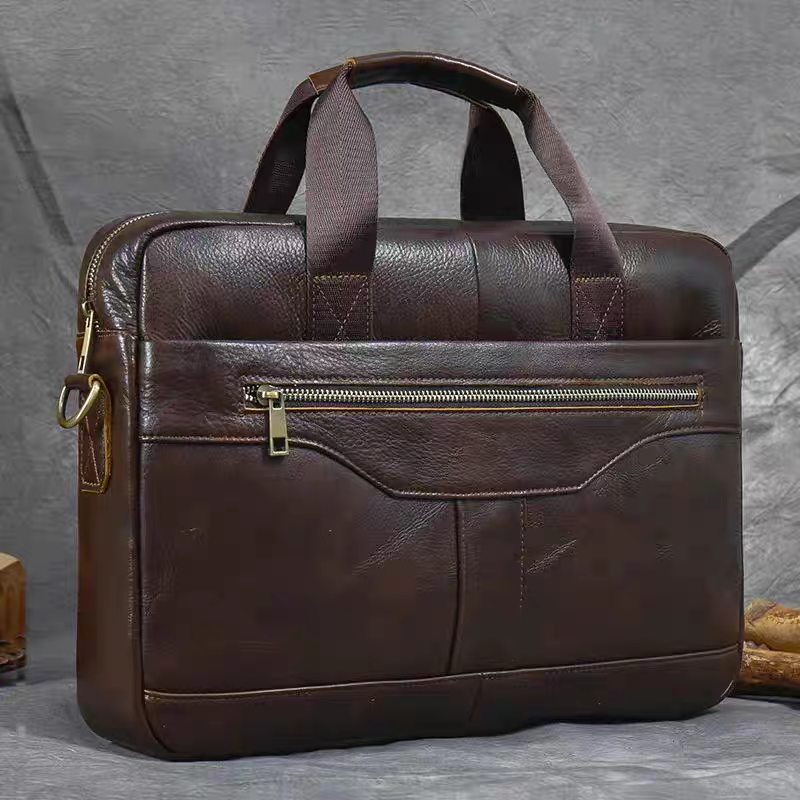 Men Laptop leather bag