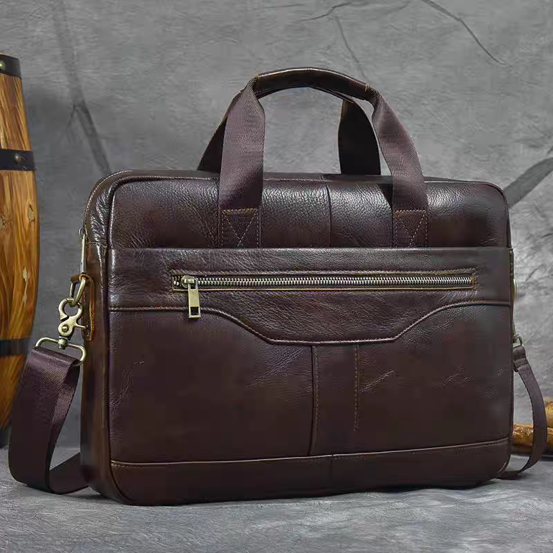 Men Laptop leather bag