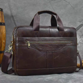 Men Laptop leather bag